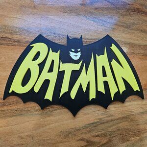 Batman 3D Printed Sign